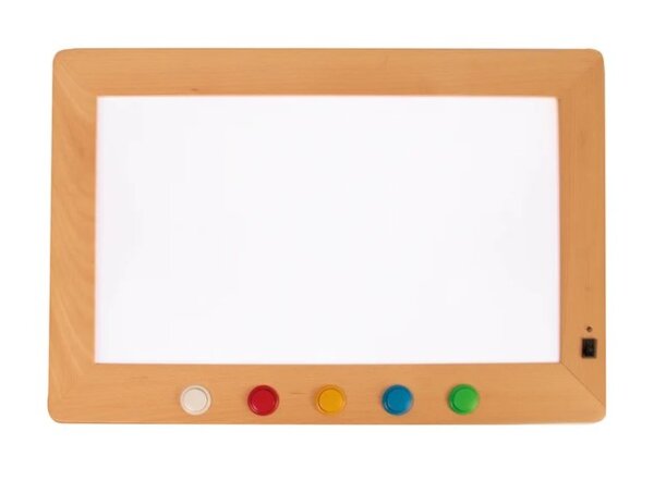 Leuchtplatte mit 5 Farben
