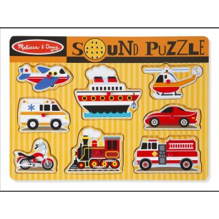 Geräuschepuzzle Auto